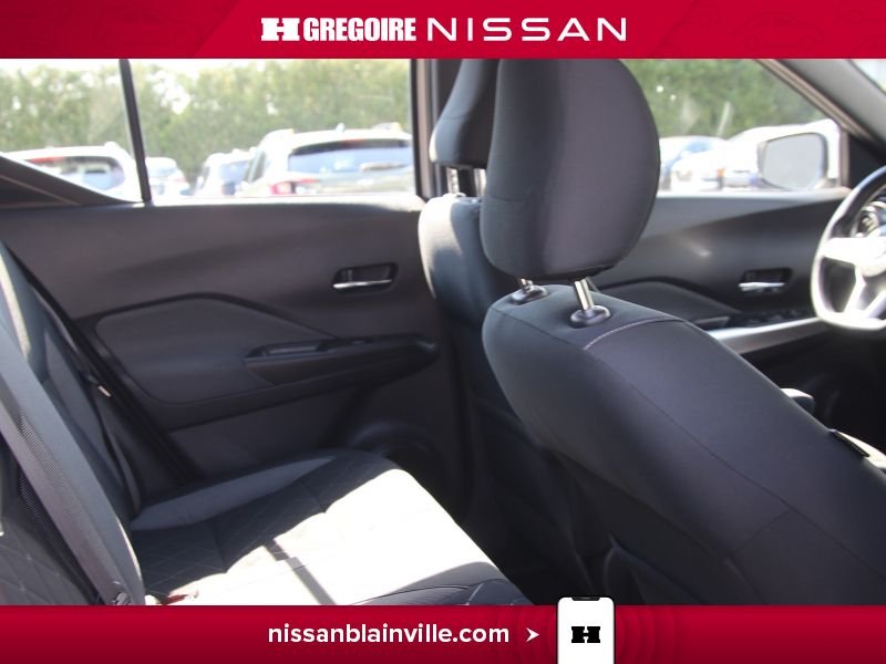 Nissan Kicks BP6378 | SV TRES BAS KILO AUCUN ACCIDENT SIEGE CHAUFFANT 2019 Blanc Laval - photo #23