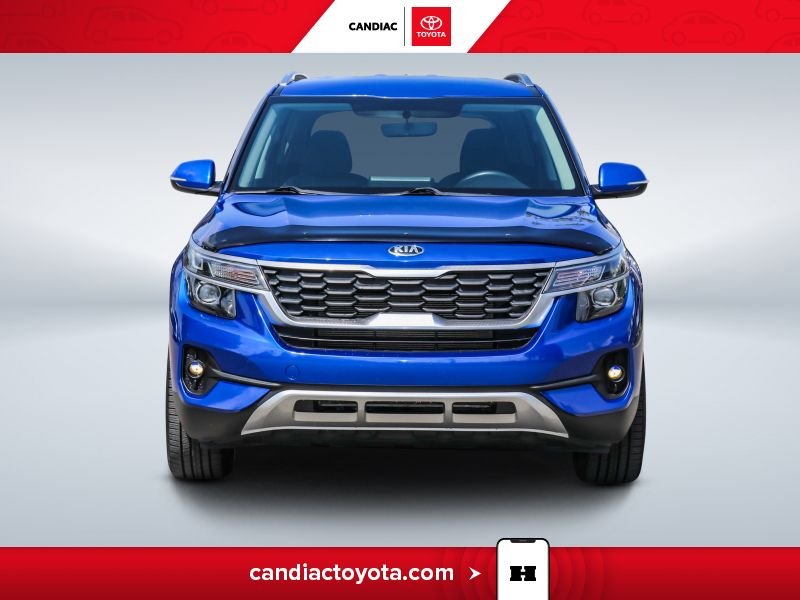 Kia Seltos TA04277 | LX AWD - BAS KM - MAGS - CAMERA RECUL 2021 Bleu Laval - photo #1