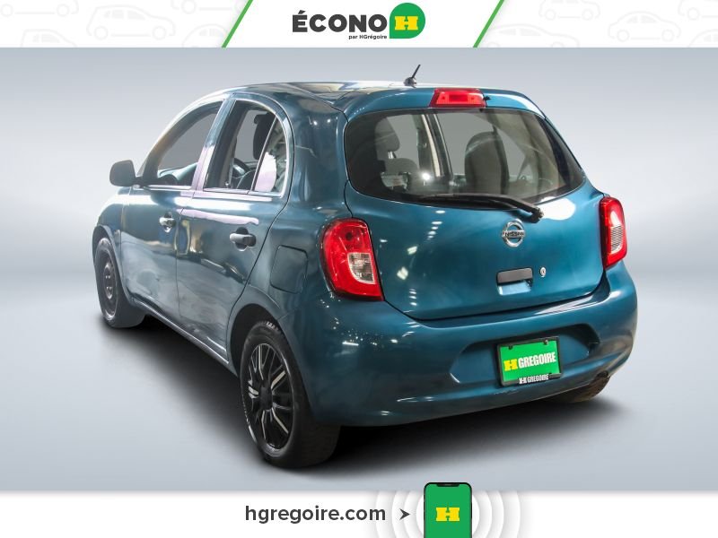 Nissan MICRA 2017 Bleu Blainville - photo #4