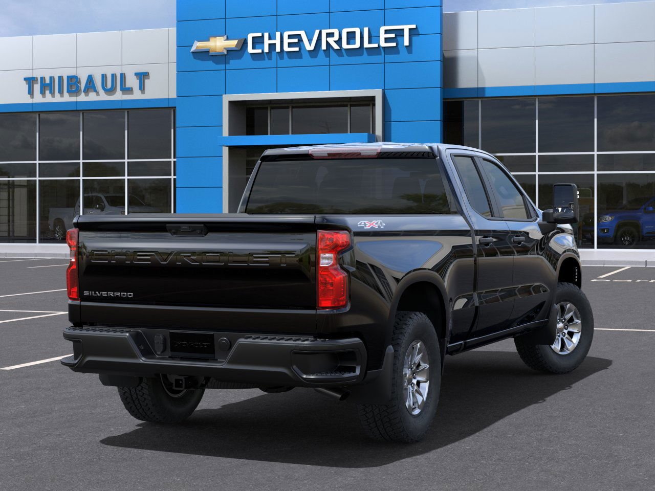 2025 Chevrolet Silverado 1500 Camion de travail Black Saint-Eustache - photo #3
