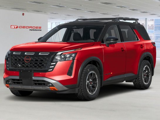 2026 NISSAN Pathfinder 2026 Scarlet Ember Tintcoat/Super Black