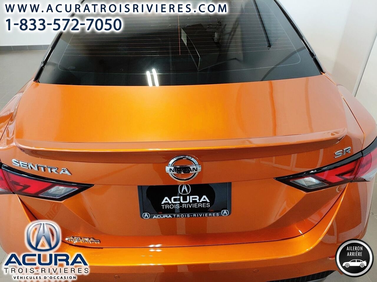 NISSAN SENTRA SR 2022 Orange Trois-Rivières - photo #8