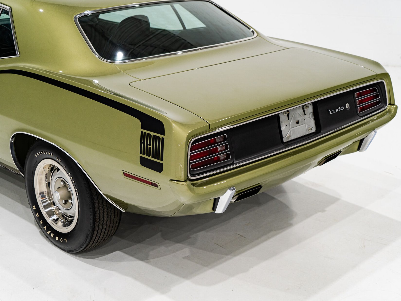 Plymouth HEMI Cuda 1970 Vert Saint-Eustache - photo #27