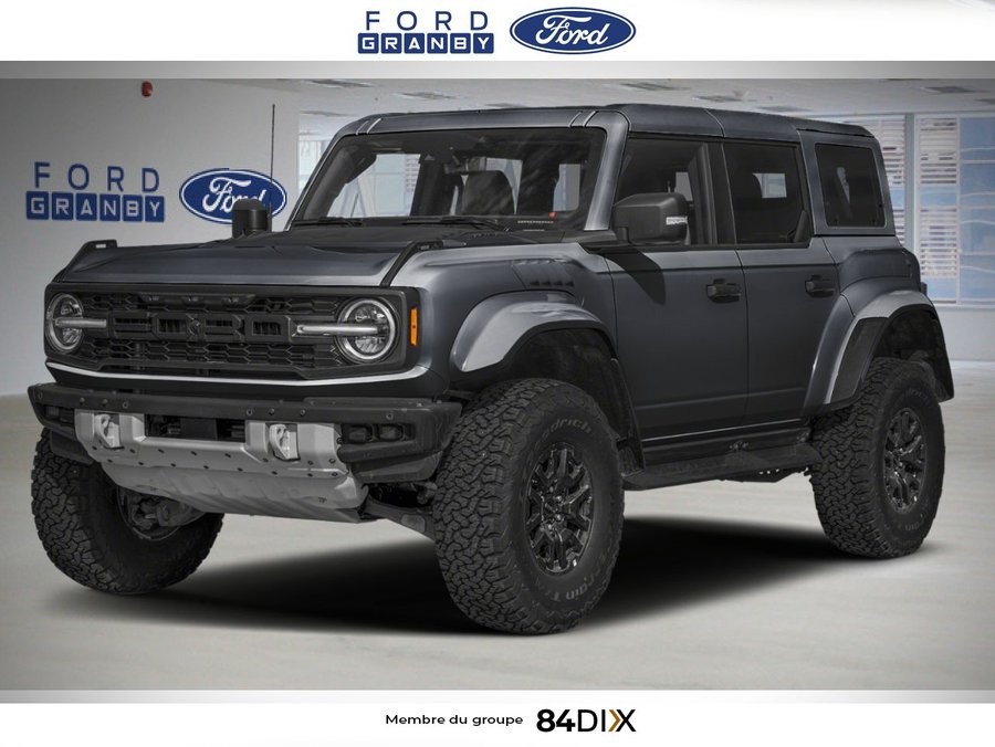 Ford BRONCO Raptor 4 portes 4x4 2026 Noir