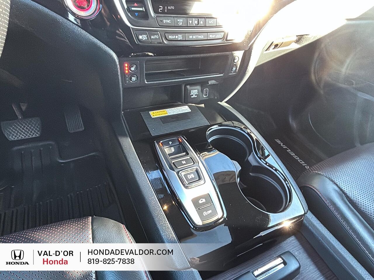 Honda Ridgeline BLACK EDITION KIT HPD BOITE DE FIBRE 2023 Noir Val-d'Or - photo #10