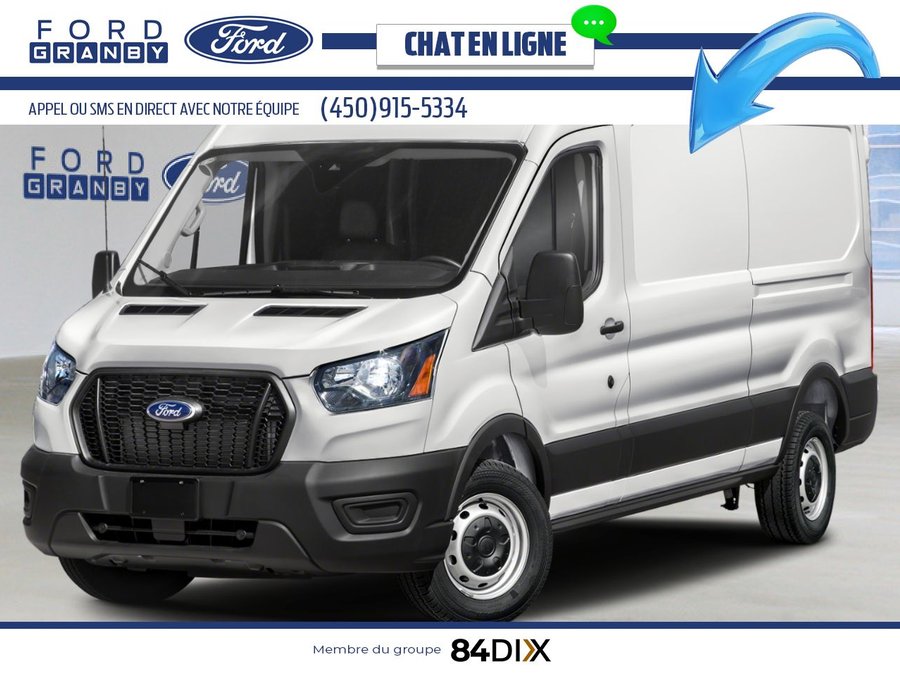 Ford Transit fourgon utilitaire T-250 TI toit moyen 148 po PNBV de 9 070 lb 2025 Blanc Oxford