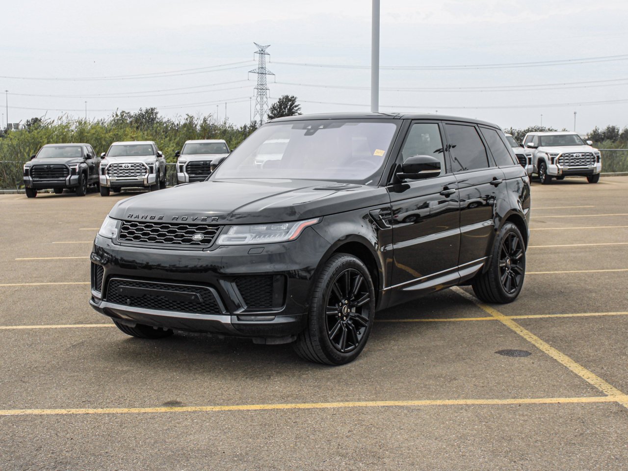 2021 Land Rover Range Rover Sport Td6 Diesel HSE Silver Black Sherwood Park - photo #3