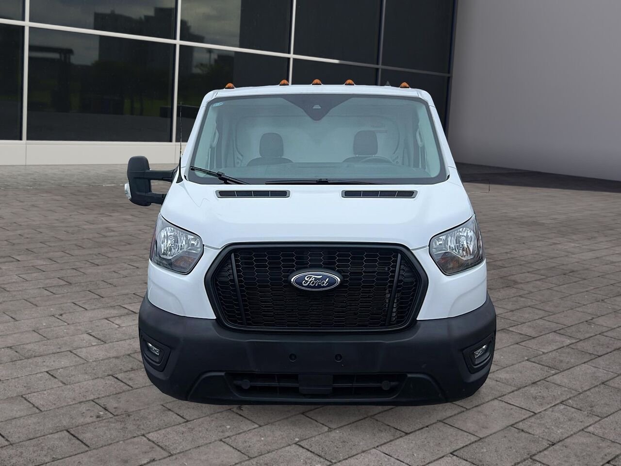 Ford Transit fourgon tronqué 2024 Blanc Québec - photo #1