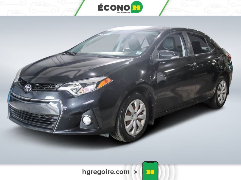 2016 Toyota Corolla Black Laval - photo #2