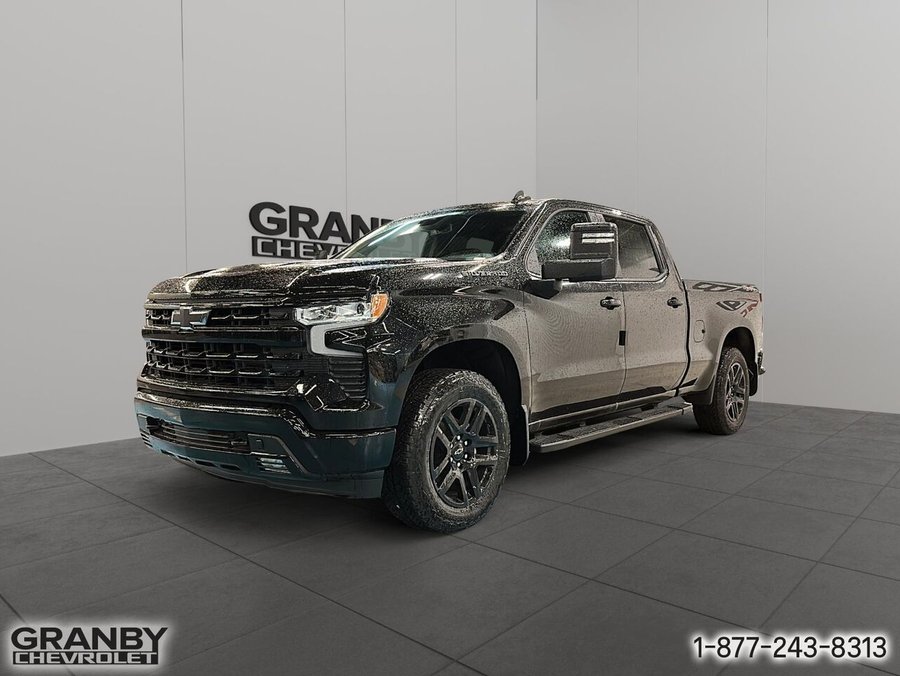 2026 CHEVROLET Silverado 1500 K1500 SILVERADO CREW CAB RST STD/BOX (1SP) BLACK