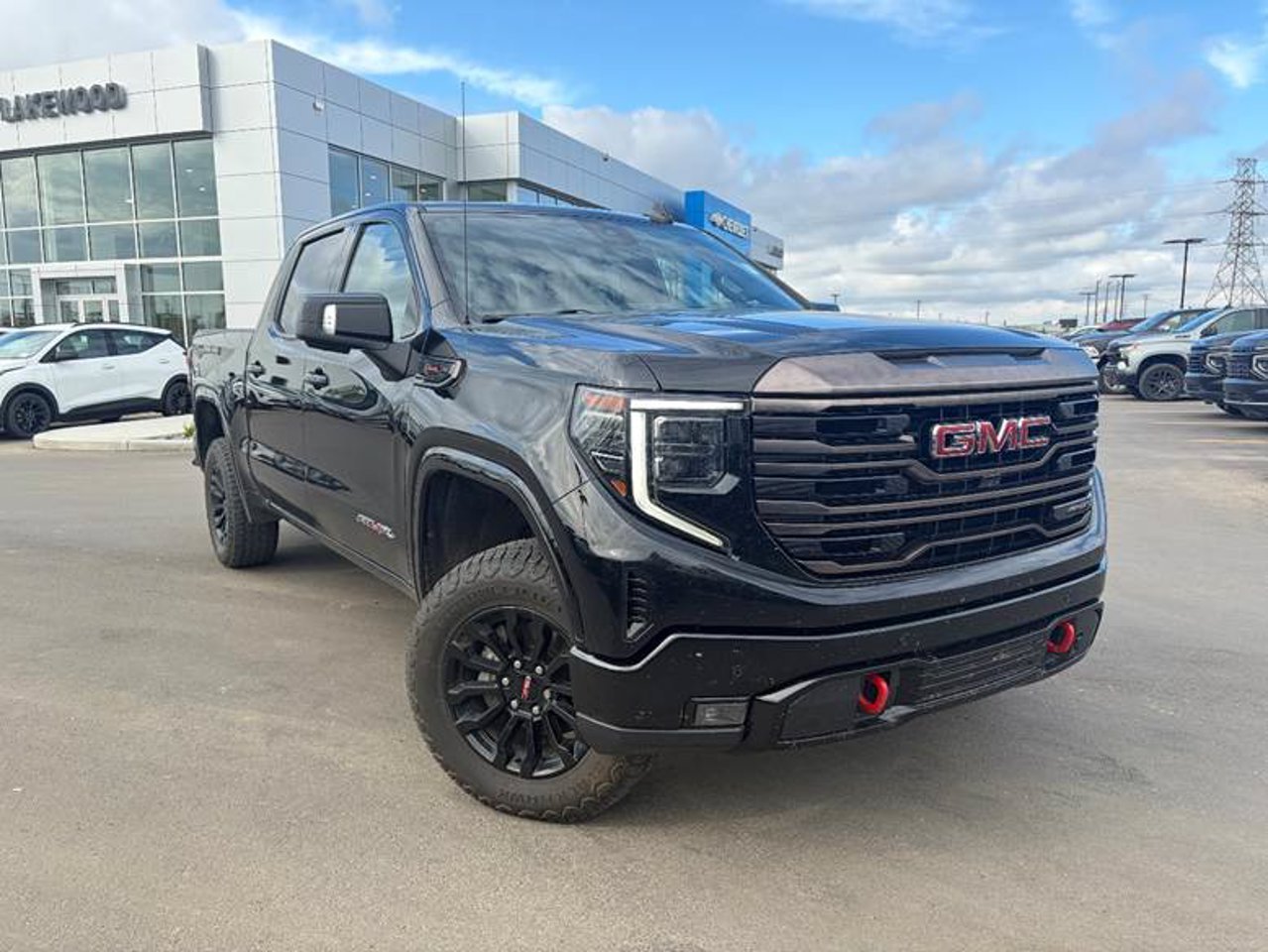2022 GMC Sierra 1500 4WD Crew Cab 147 AT4X Black Sherwood Park - photo #1