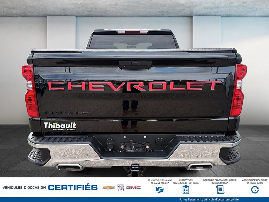 2021 CHEVROLET SILVERADO 1500 LT cabine multiplace 4RM 157 po Black