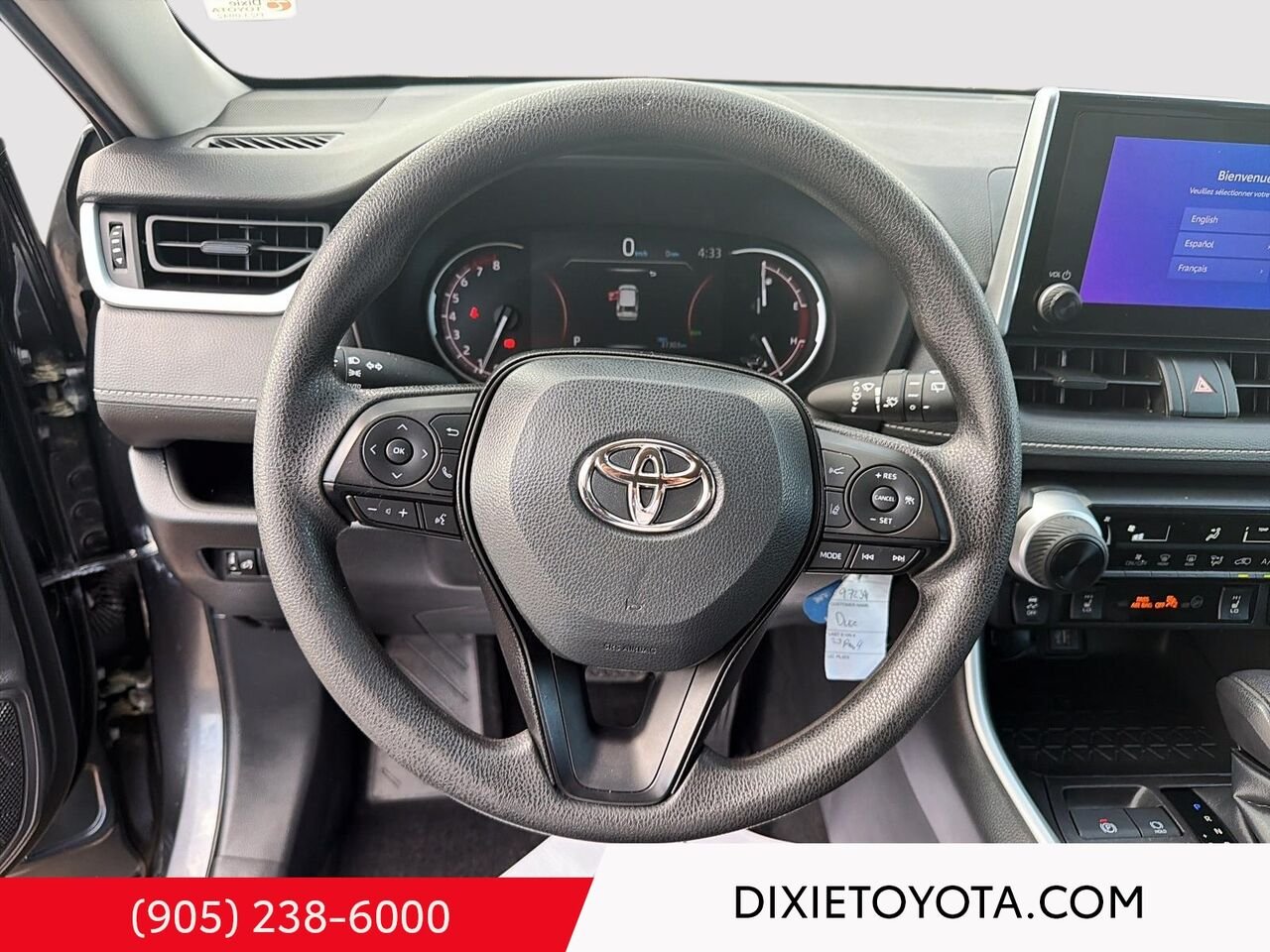 2023 Toyota RAV4 LE AWD / CLEAN CARFAX / HEATED SEATS / TOYOTA SAFETY SENSE / CARPLAY AND ANDROID AUTO Magnetic Grey Metallic Mississauga - photo #9