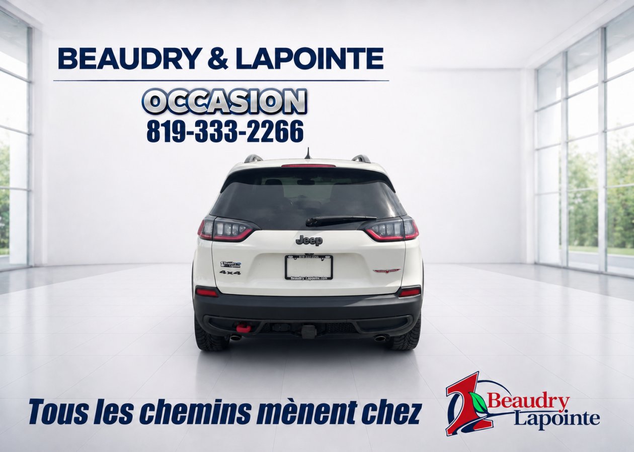 2019 Jeep Cherokee White La Sarre - photo #10