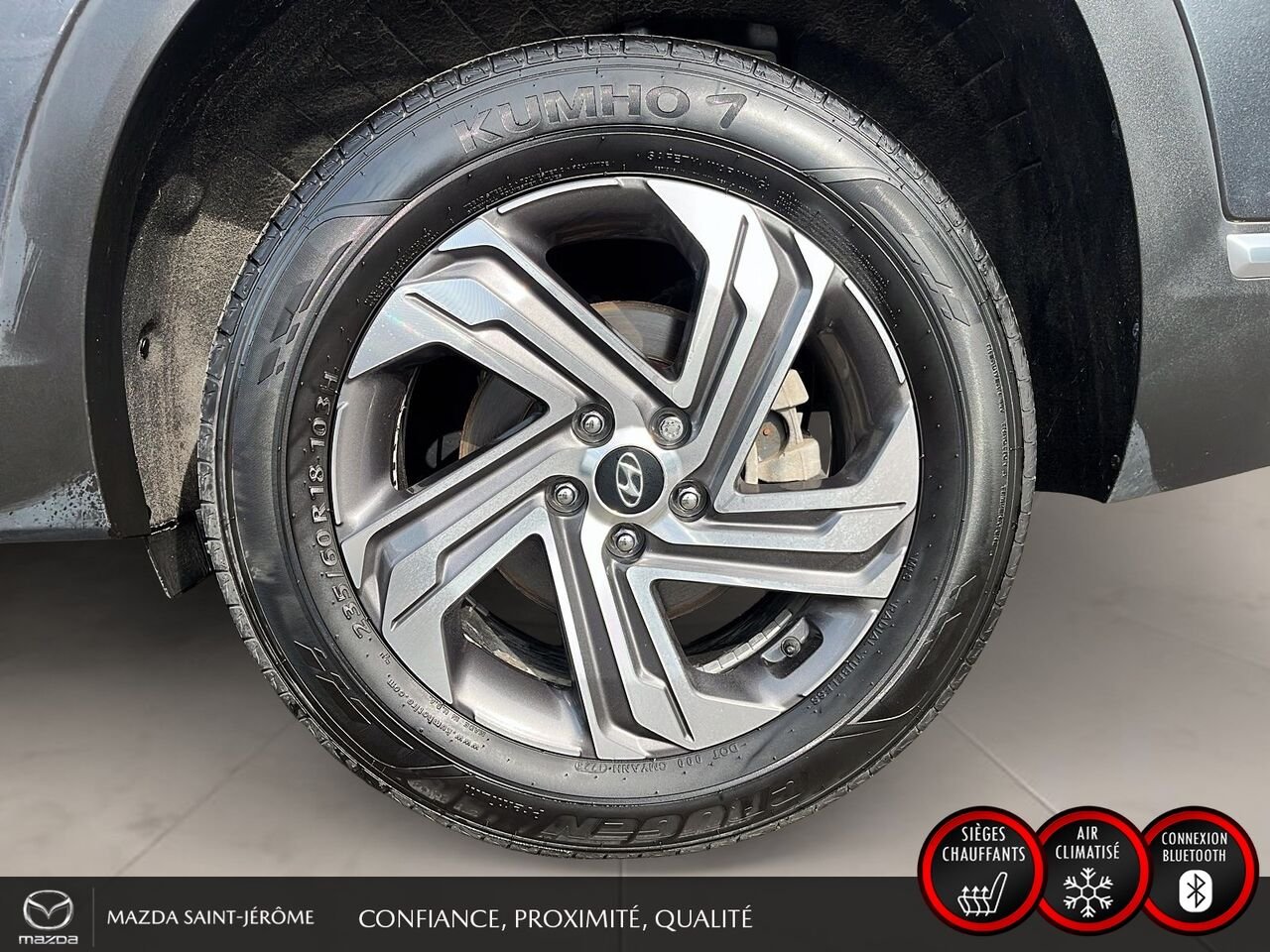 Hyundai Santa Fe 2023 Gris Ste-Agathe des Monts - photo #11