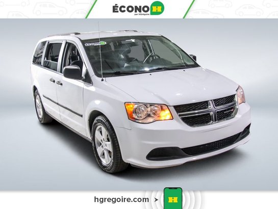 2015 Dodge GR Caravan Canada Value Package GR ÉLEC A/C MAGS White