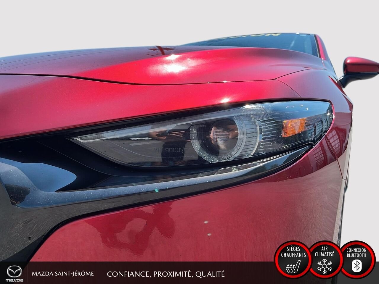 Mazda Mazda3 Sport 2019 Rouge Ste-Agathe des Monts - photo #1