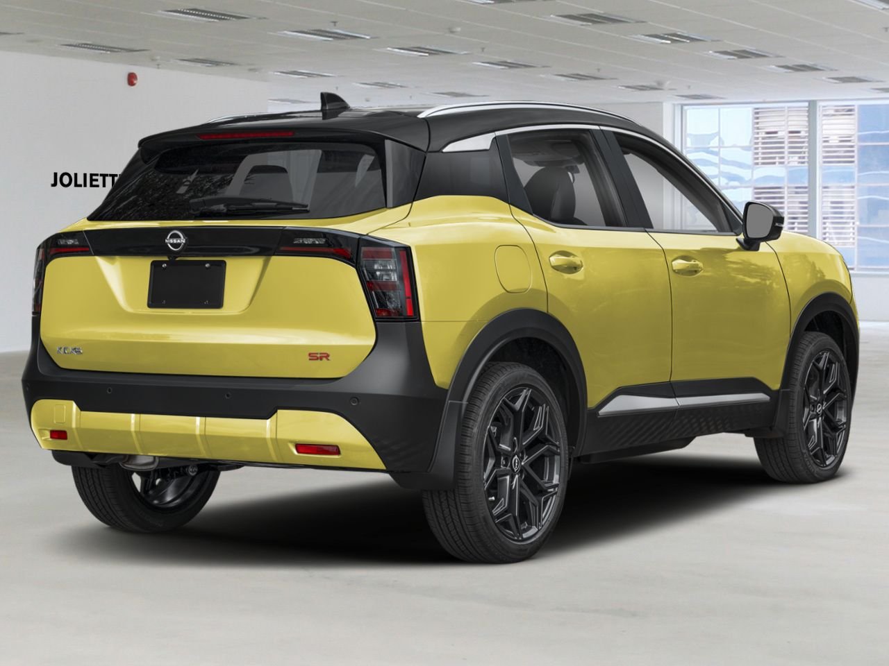 2027 NISSAN Kicks Yuzu Yellow Metallic/Super Black Joliette - photo #2