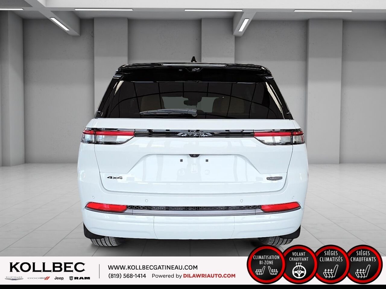2026 JEEP Grand Cherokee 261420 | Summit 4x4 Bright White Gatineau - photo #15