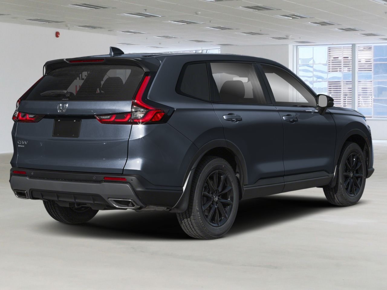 HONDA CR-V hybride EX-L Traction Intégrale 2026 Gris météorite métallisé Val-d'Or - photo #2