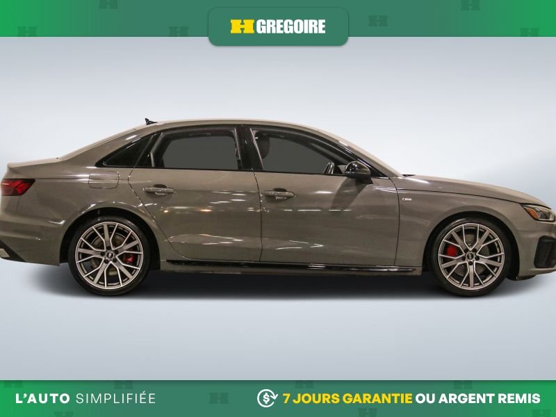 Audi A4 822607 | Progressiv AWD AUTO AC CUIR TOIT NAV CAM RECUL BLE 2022 Gris Laval - photo #10