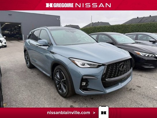 2025 Infiniti QX50 SPORT AWD CUIR TOIT BOSE BAS KILO Blue
