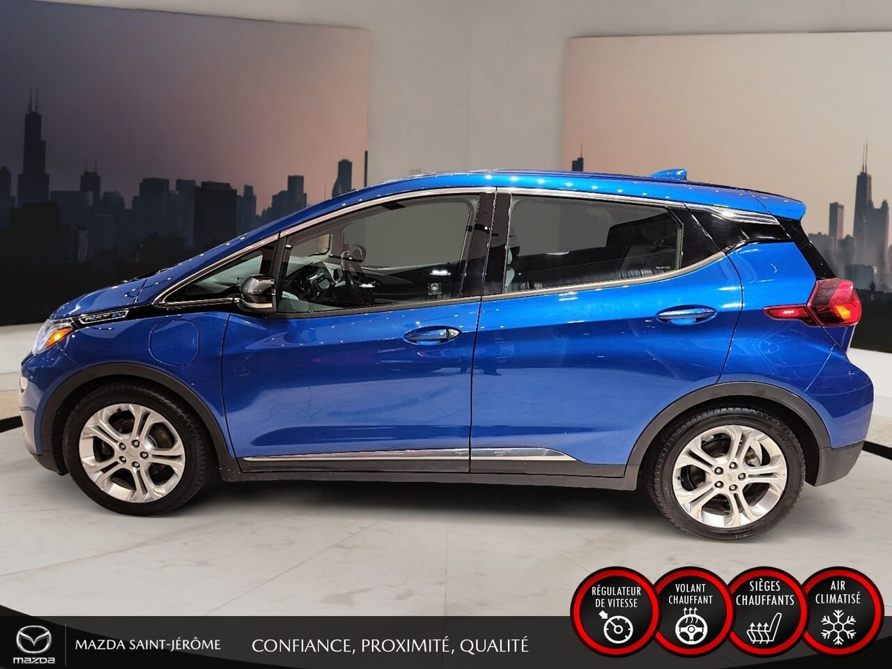 Chevrolet Bolt EV LT | UN SEUL PROPRIÉTAIRE | JAMAIS ACCIDENTÉ | RECHARGE RAPIDE 2020 Bleu Saint-Jérôme - photo #9