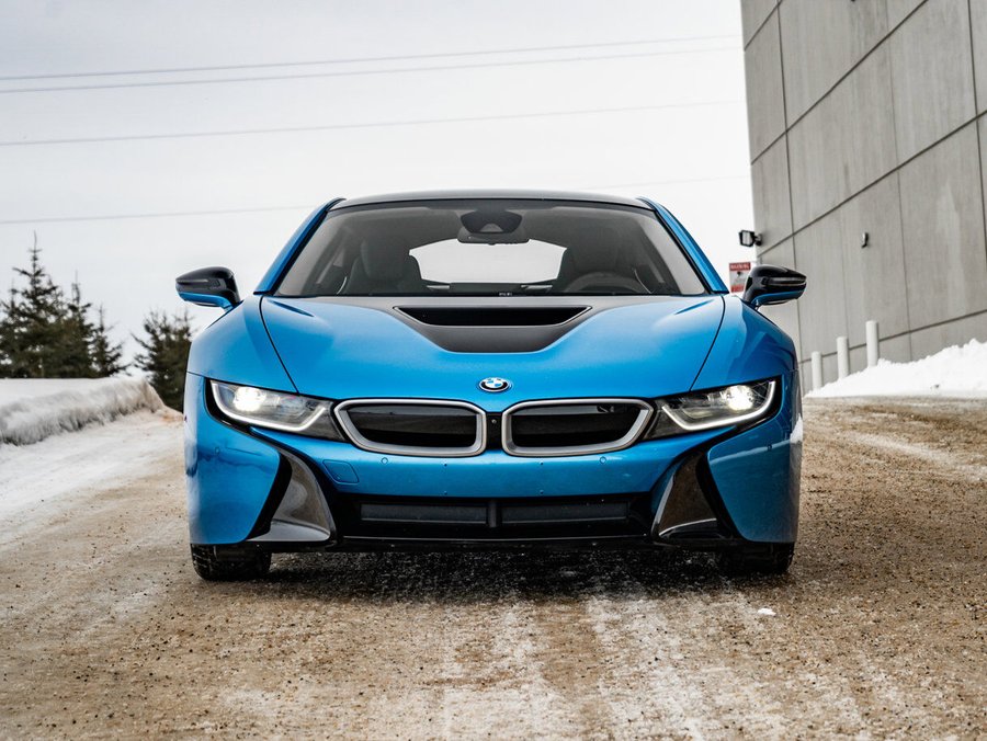 2015 BMW i8 Blue