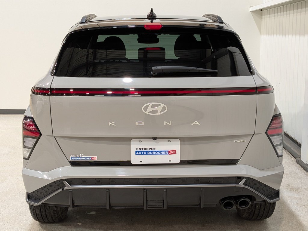 Hyundai Kona 1.6T N Line AWD w/Two-Tone Roof 2025 Gris Val-David - photo #5