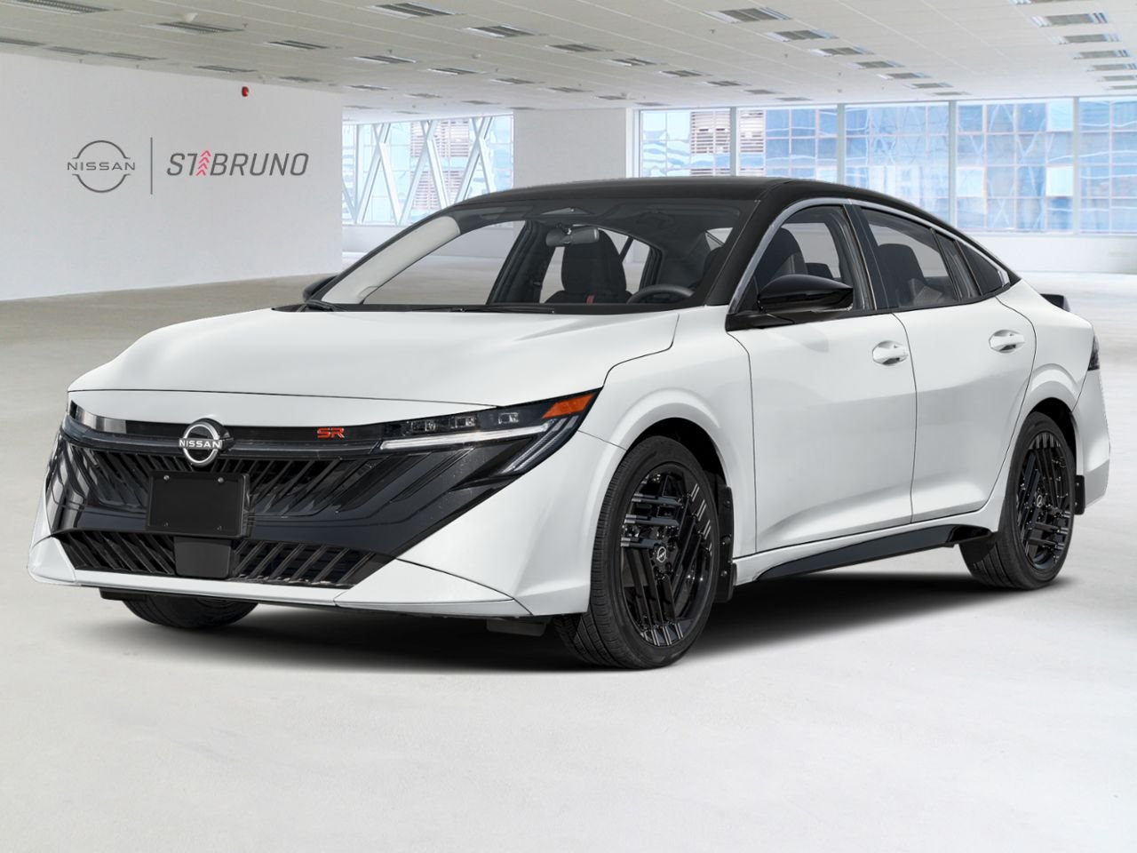 2026 Nissan Sentra Aspen White TriCoat/Super Black Saint-Basile-le-Grand - photo #0