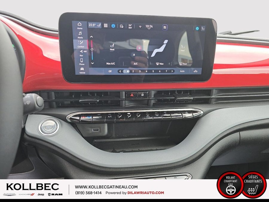 2025 FIAT 500E *** UN PROPRIO + BAS KILOMÉTRAGE *** White
