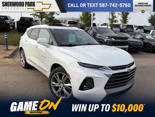2019 Chevrolet Blazer Premier 3.6L | Sunroof White