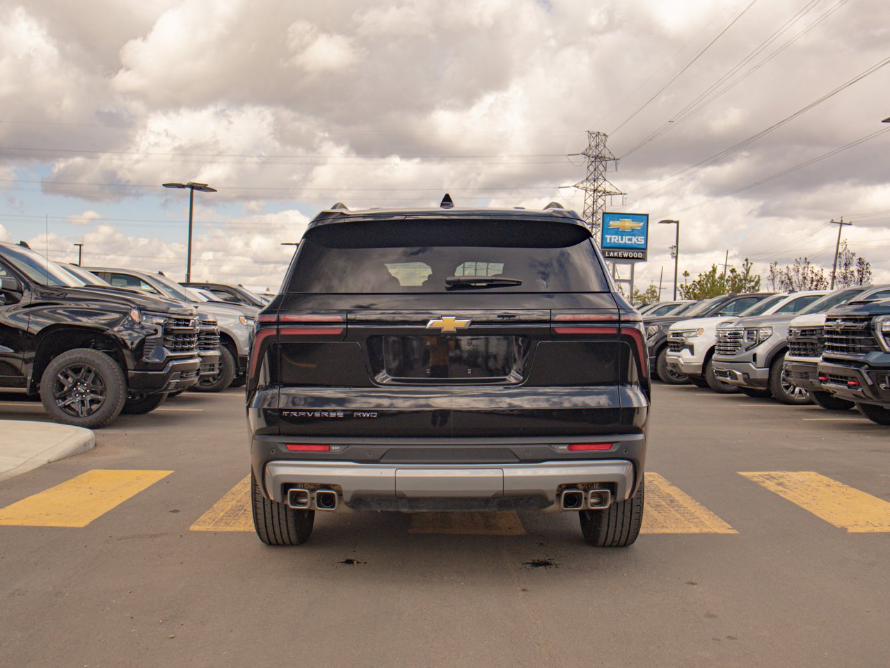 2026 Chevrolet Traverse AWD 4dr LT Black Sherwood Park - photo #8
