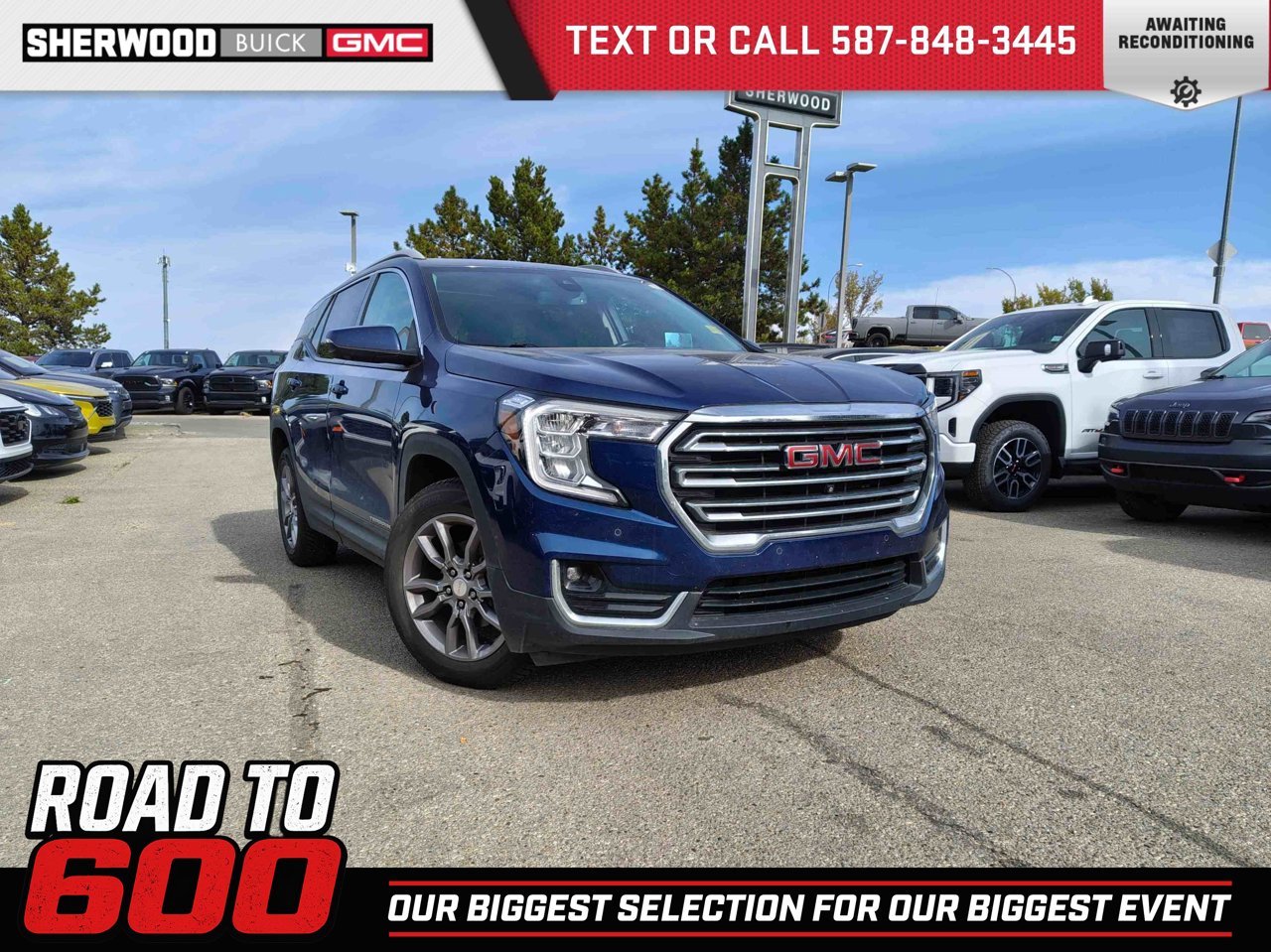 2022 GMC Terrain AWD 4dr SLT Blue Sherwood Park - photo #0