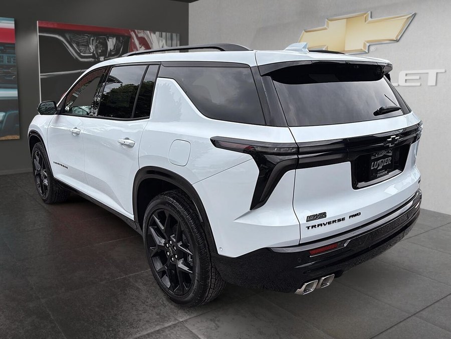 CHEVROLET Traverse RS 2026 BLANC POLAIRE, TRIPLE COUCHE