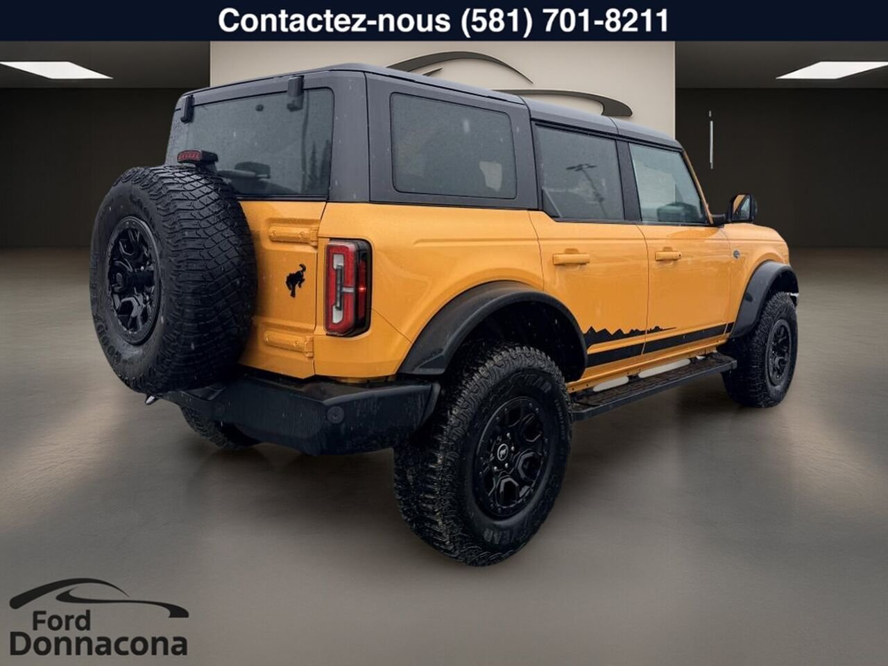 2021 Ford Bronco Yellow  - photo #8