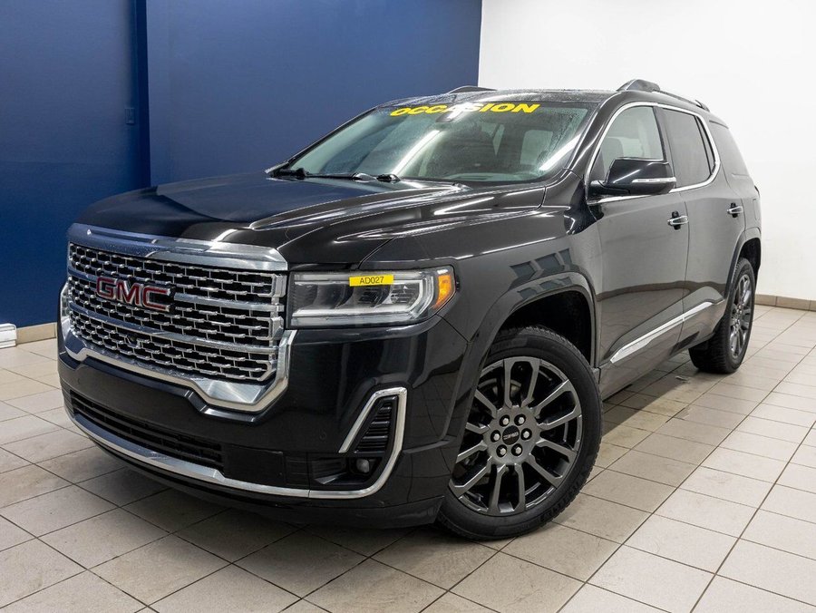 GMC Acadia DENALI BLACK DIAMOND AWD *TOIT* NAV CUIR BOSE HUD 2023 Noir