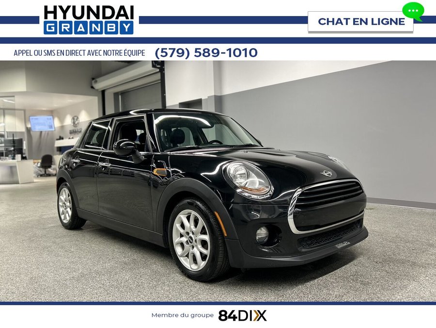 MINI Cooper toit rigide 5 portes Hayon - Automatique 2016 Noir
