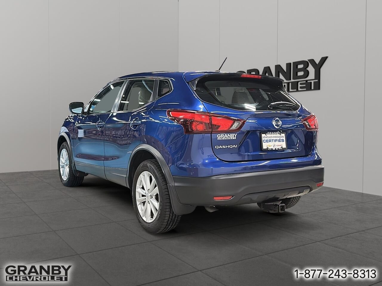 Nissan Qashqai S TA BM | 27-0058A 2018 Bleu Granby - photo #6