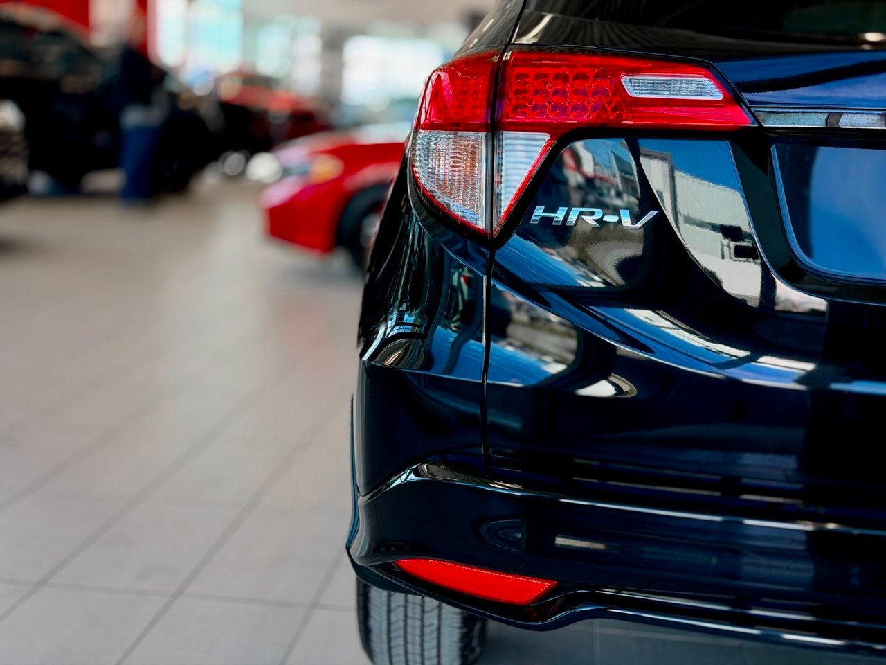 Honda HR-V 2021 Noir Notre-Dame-des-Prairies - photo #9