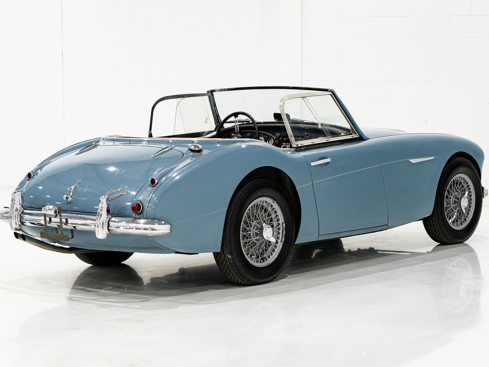 Austin Healey 3000 Recent drivetrain complete rebuild **PRIX EN USD** 1960 Bleu Montréal - photo #46