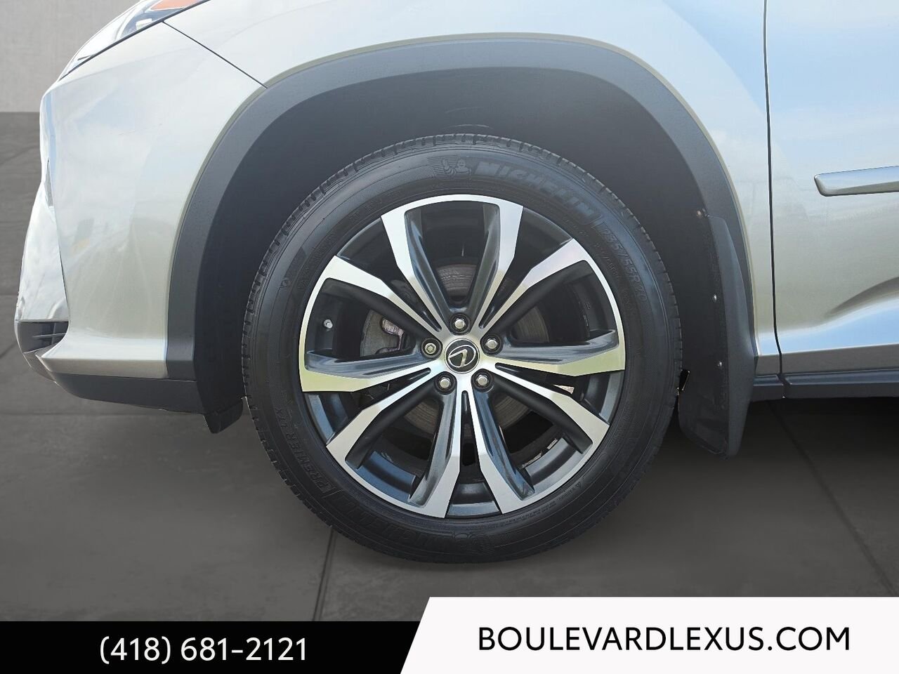 Lexus RX 20008B | RX 350 BA 2018 Argent Québec - photo #6