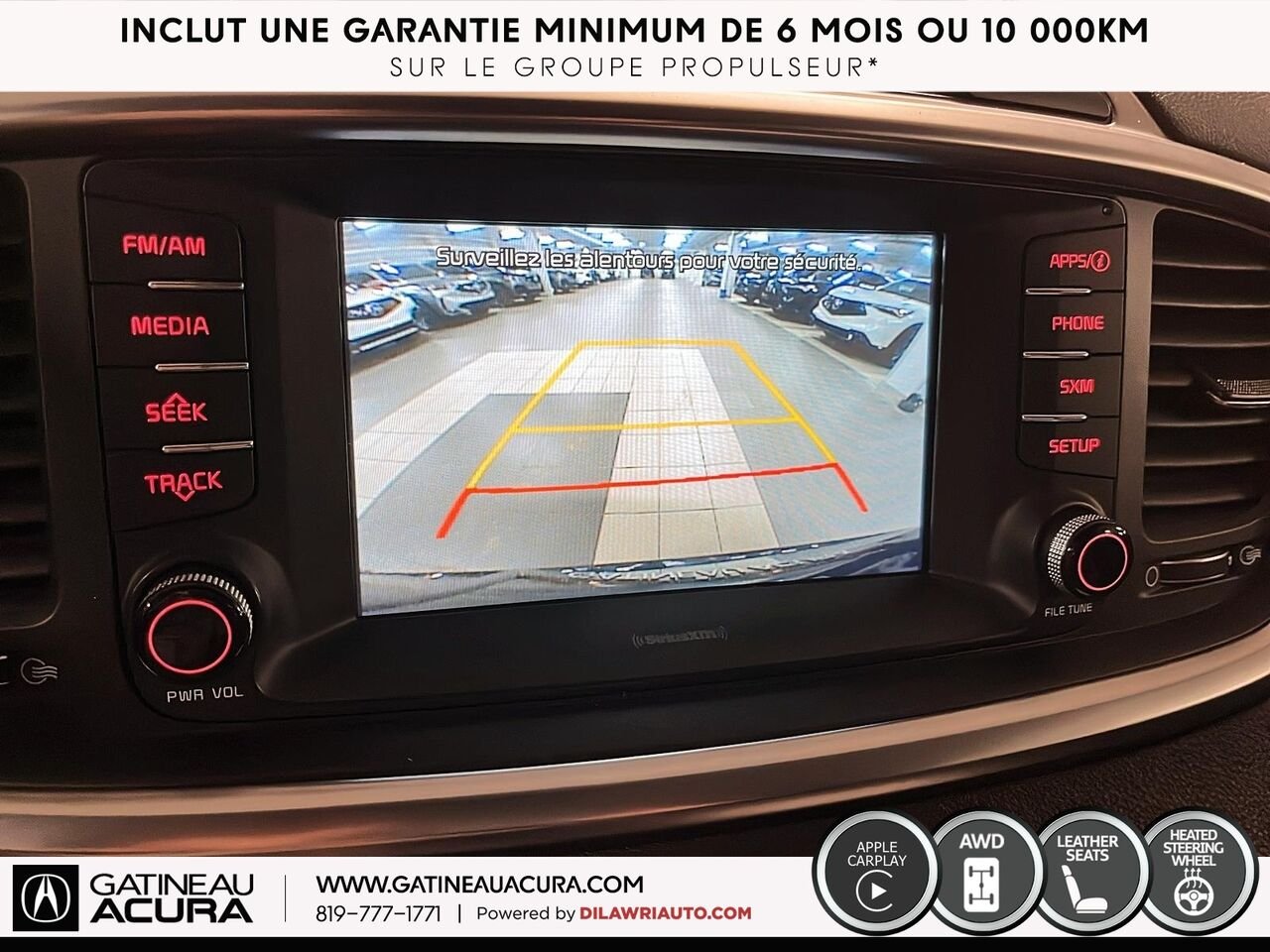 2018 Kia Sorento EX Turbo AWD Black Gatineau - photo #4