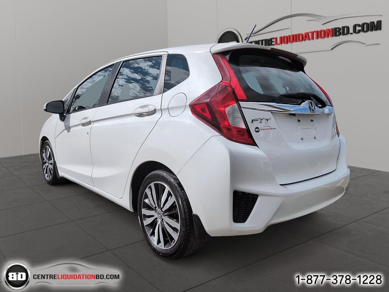 2016 Honda Fit EX | BD0417 White Granby - photo #7