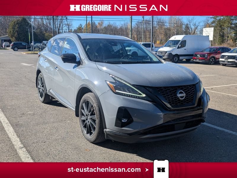 Nissan Murano Midnight Edition CUIR MAG TOIT APPLE CARPLAY 2024 Gris