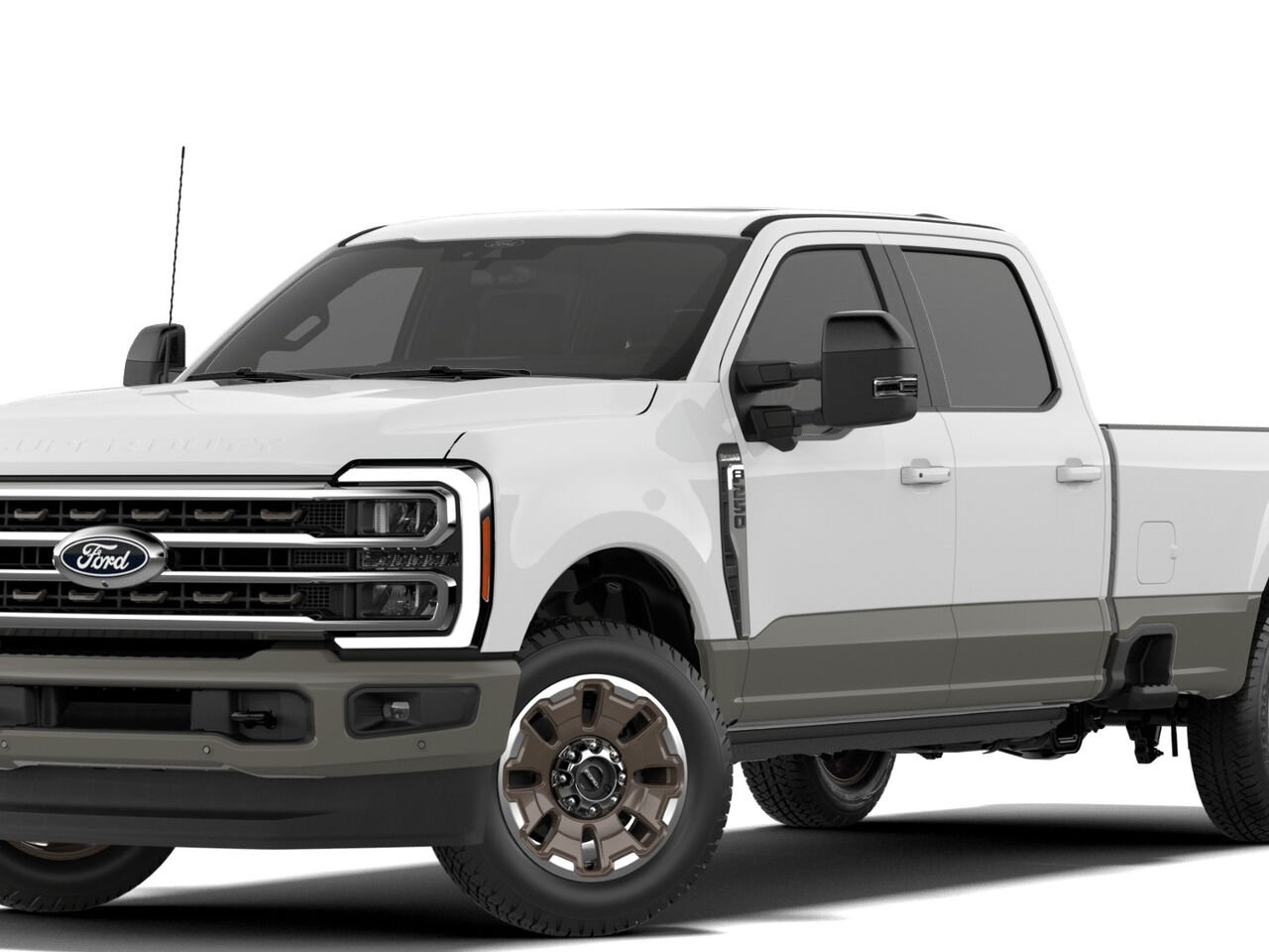 Ford Super Duty F-250 SRW 27017 | KING RANCH 2027 Blanc Oxford Saint-Jérôme - photo #0