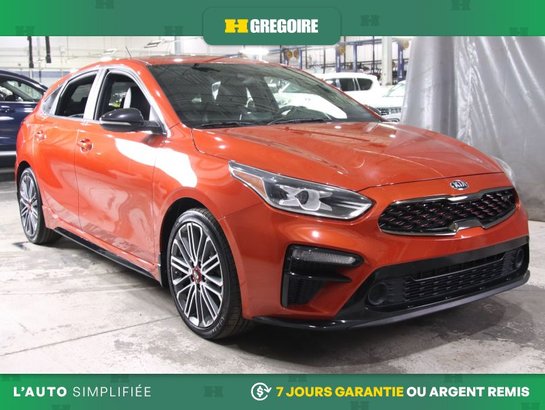 2020 Kia Forte5 GT AUTO A/C MAGS CUIR TOIT CAM RECUL BLUETOOTH Orange