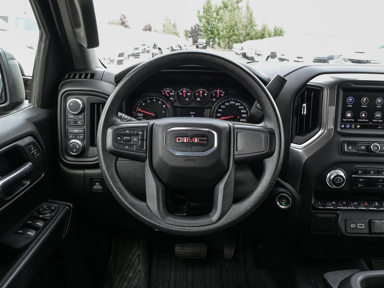 2024 GMC Sierra 1500 4WD Crew Cab 147 Pro Grey Sherwood Park - photo #19