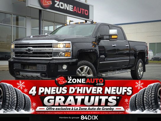 Chevrolet Silverado 2500HD High Country 5TH WHEEL PREP PACKAGE + JAMAIS ACCIDENTÉ 2018 Noir