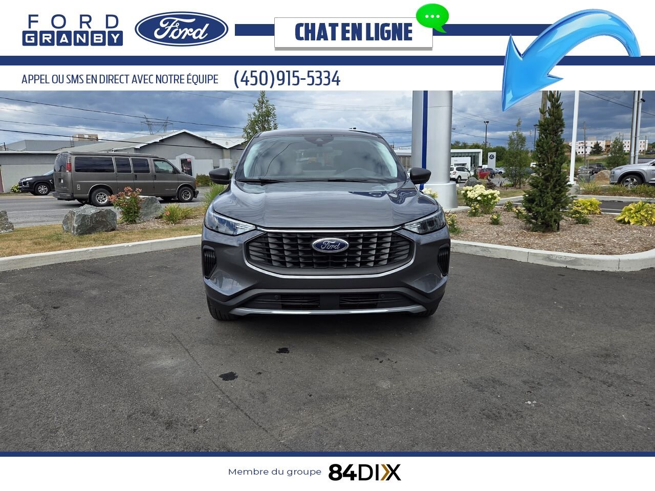 2024 Ford ESCAPE Grey Granby - photo #1